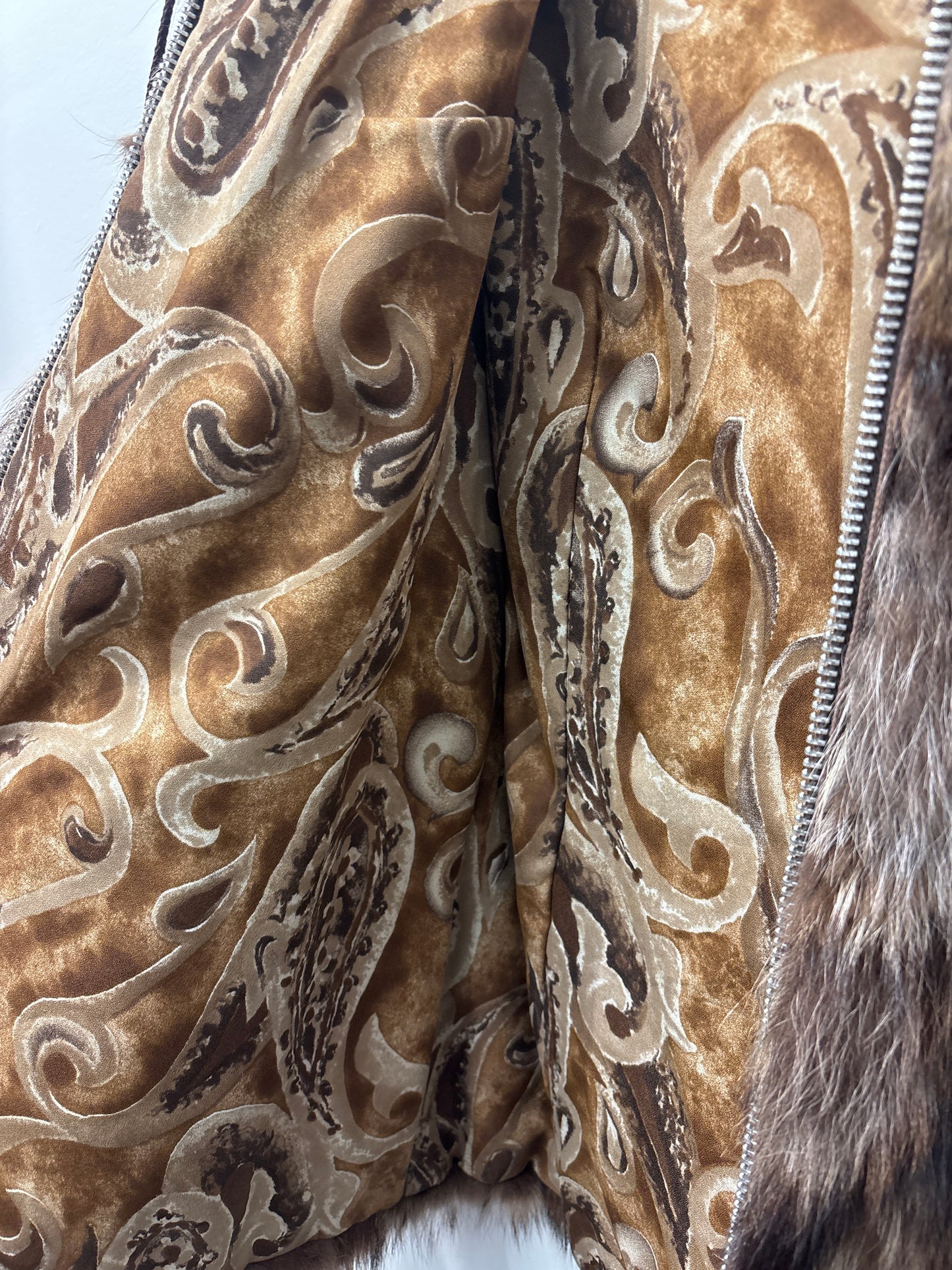 Vintage Raccoon Fur Jacket