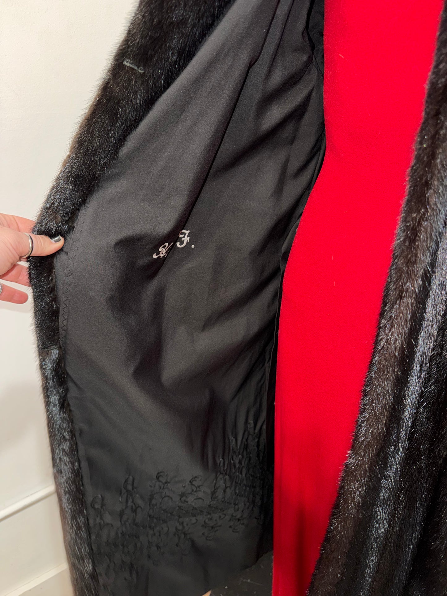 Vintage Black Mink