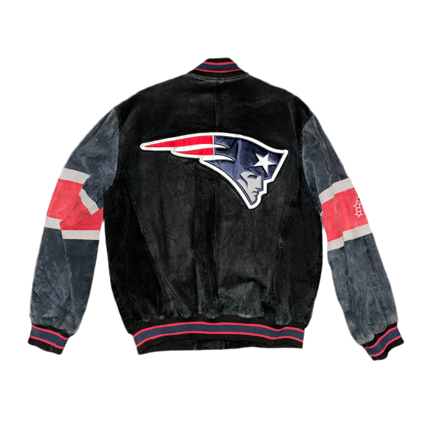 New England Patriots Suede Jacket