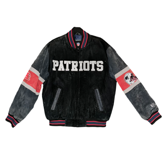 New England Patriots Suede Jacket