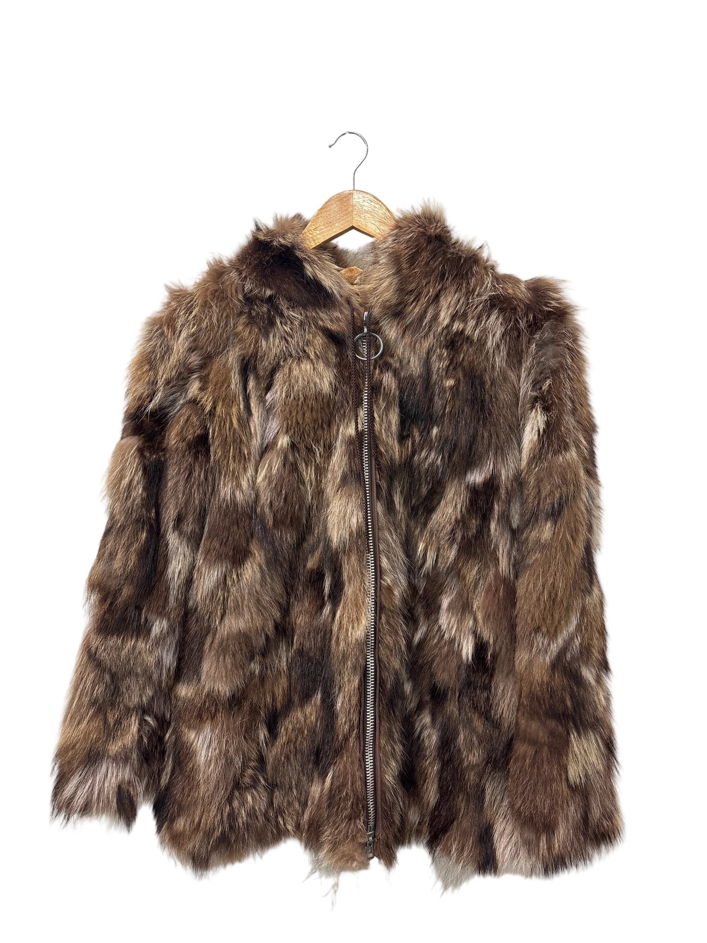 Vintage Raccoon Fur Jacket