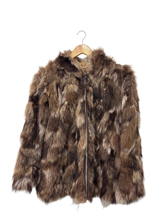 Vintage Raccoon Fur Jacket