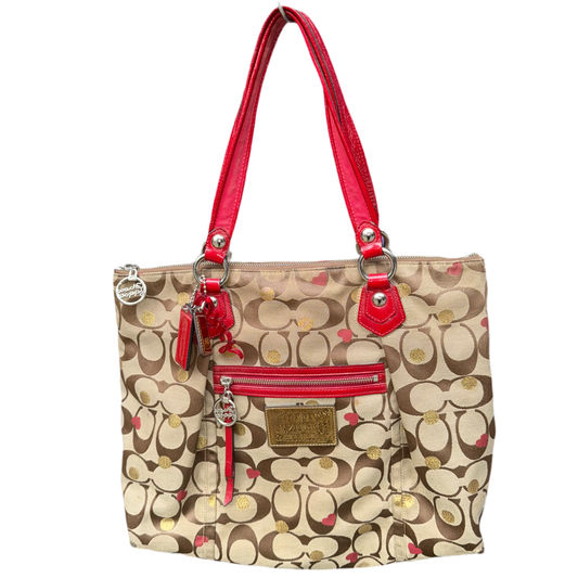 Coach Signature Poppy Tote