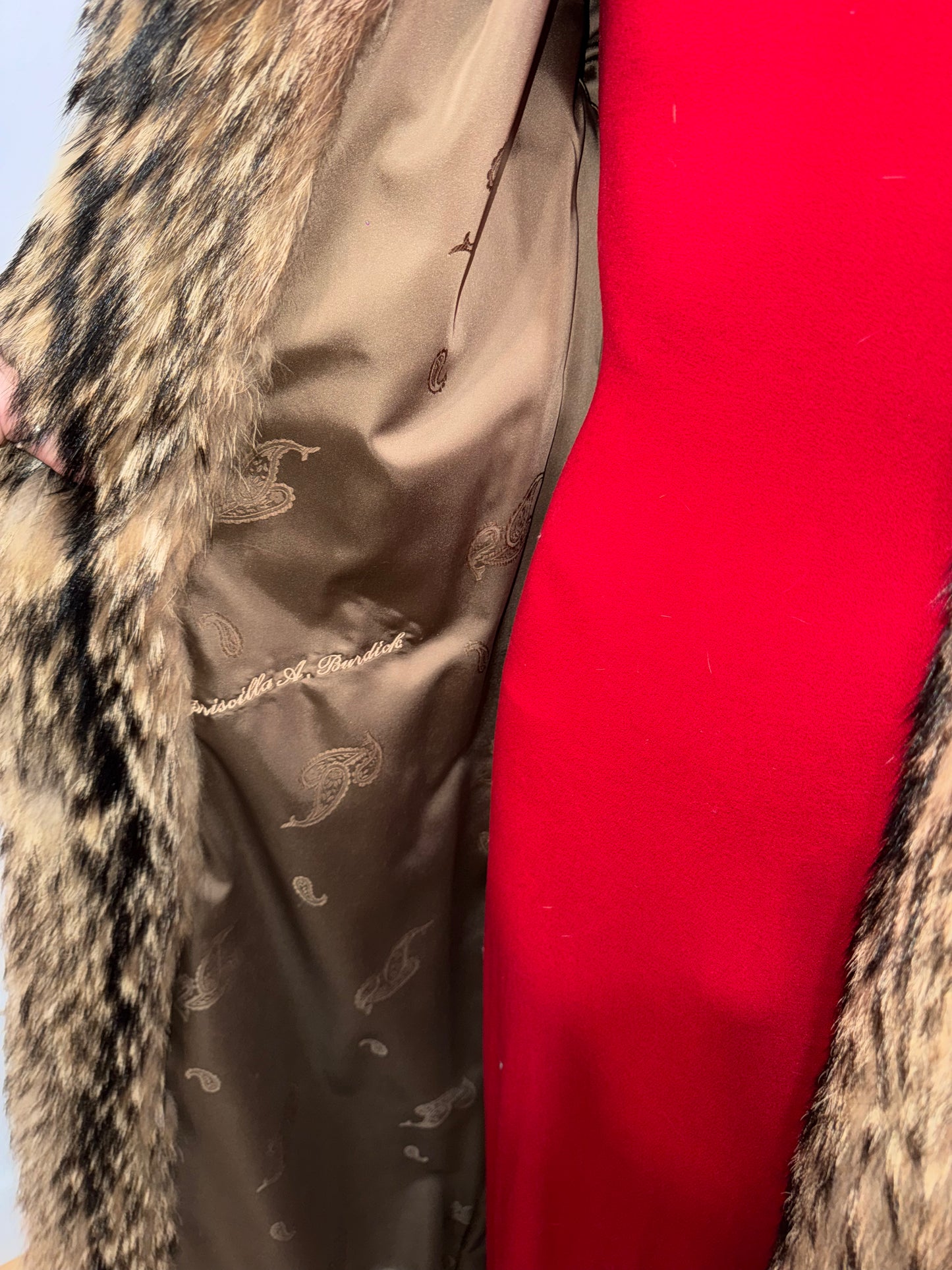 Vintage Finnish Racoon Fur