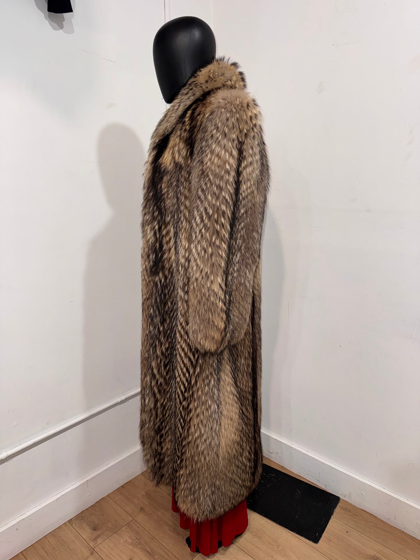 Vintage Finnish Racoon Fur
