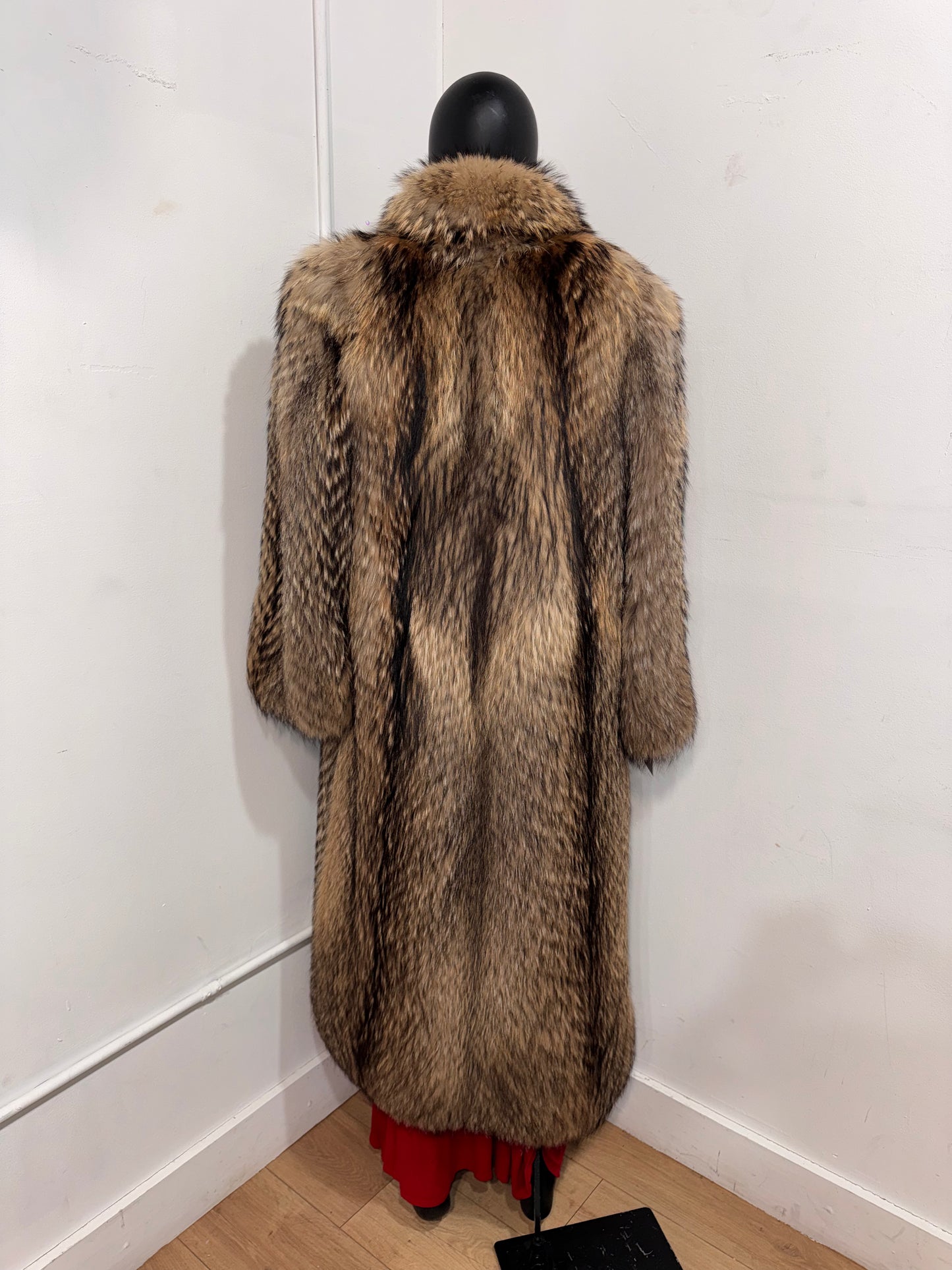 Vintage Finnish Racoon Fur