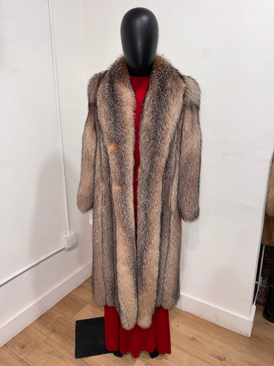 Vintage Crystal Fox Fur