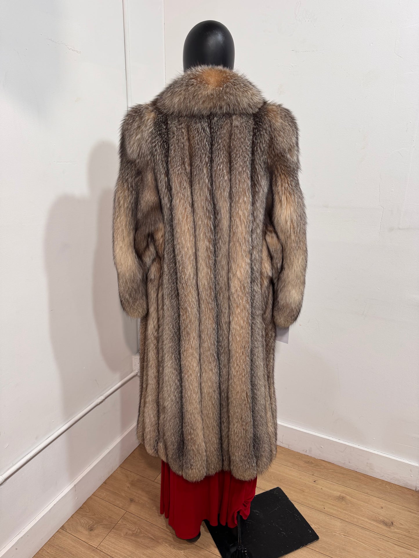 Vintage Crystal Fox Fur