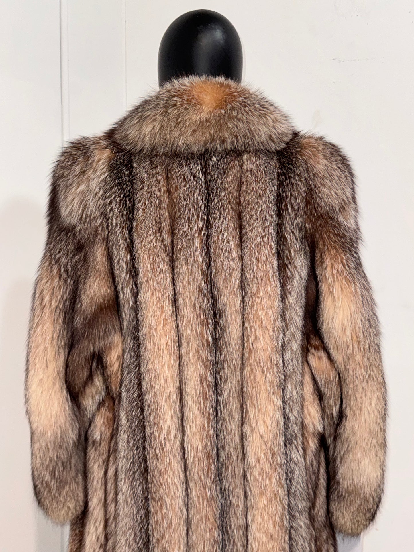 Vintage Crystal Fox Fur
