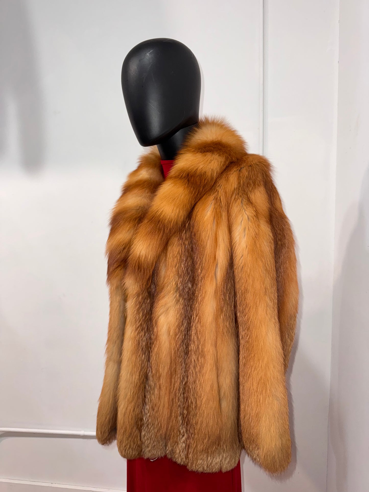 Vintage Red Fox Jacket