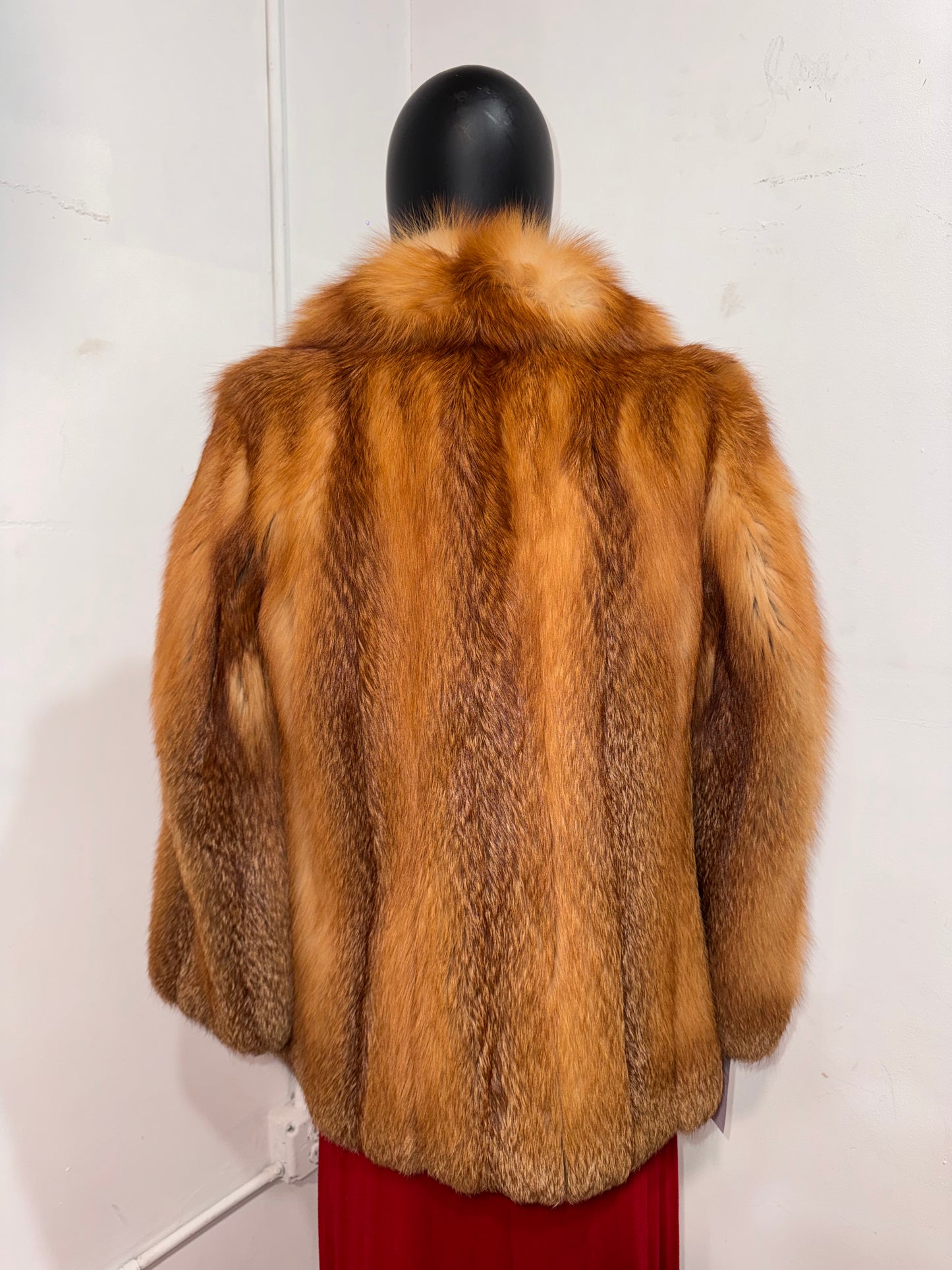 Vintage Red Fox Jacket