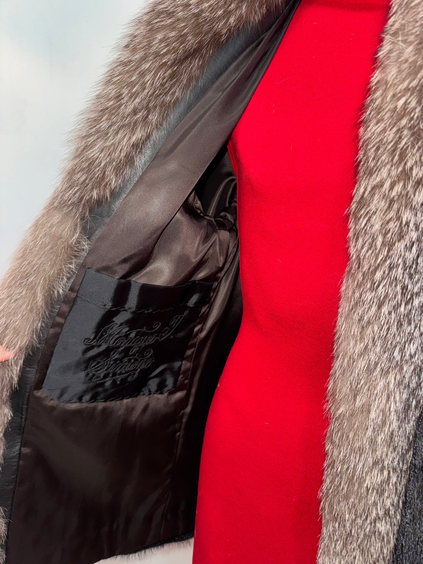 Vintage Mink and Silver Fox Jacket