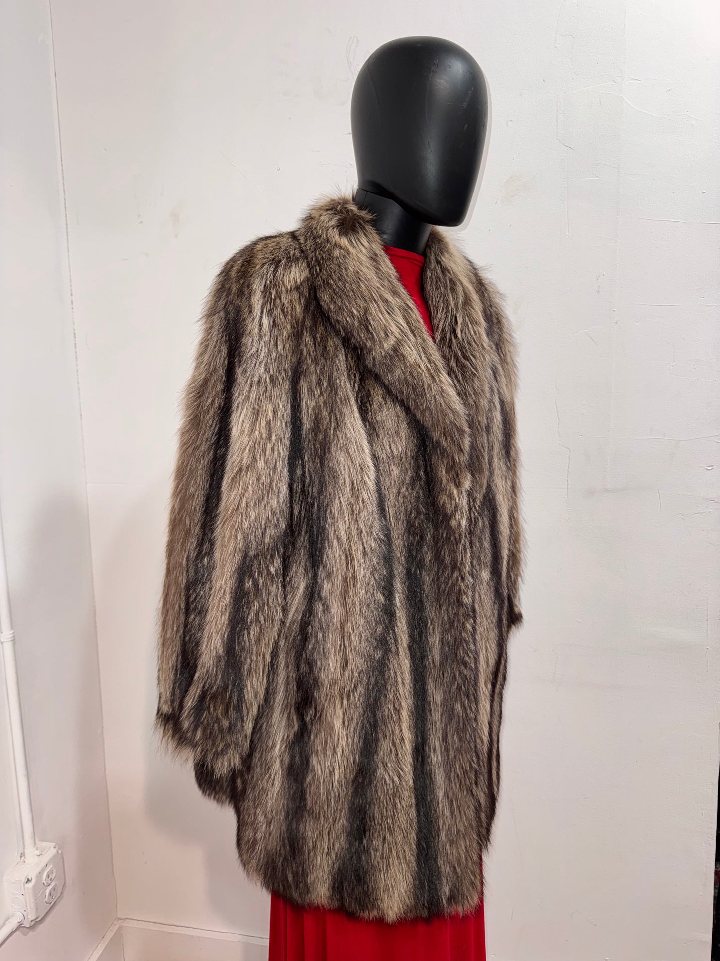Vintage Racoon Jacket