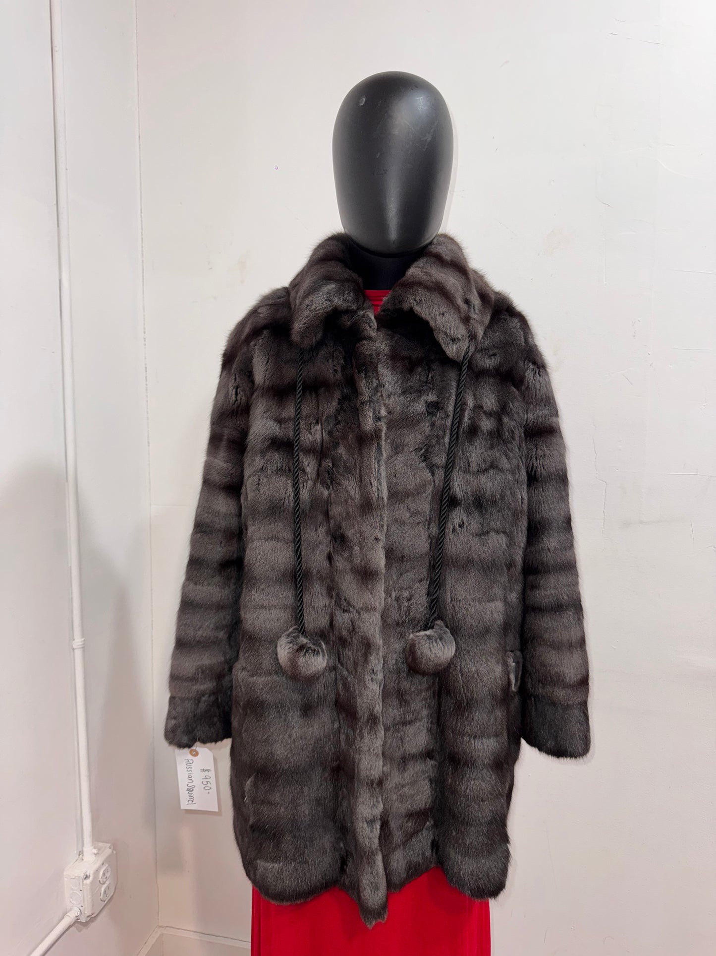 Vintage Russian Squirell Jacket