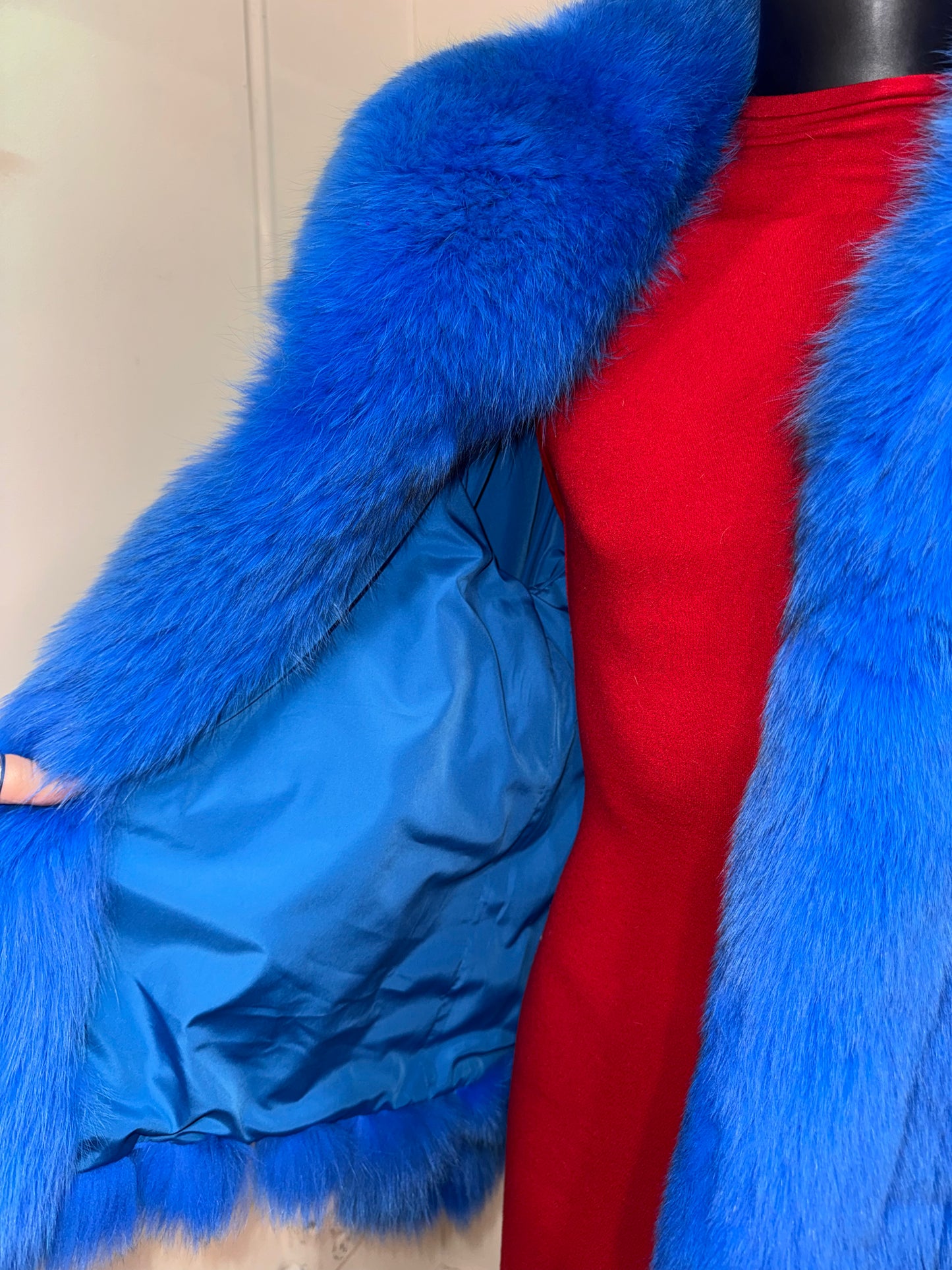 Blue Fox Fur