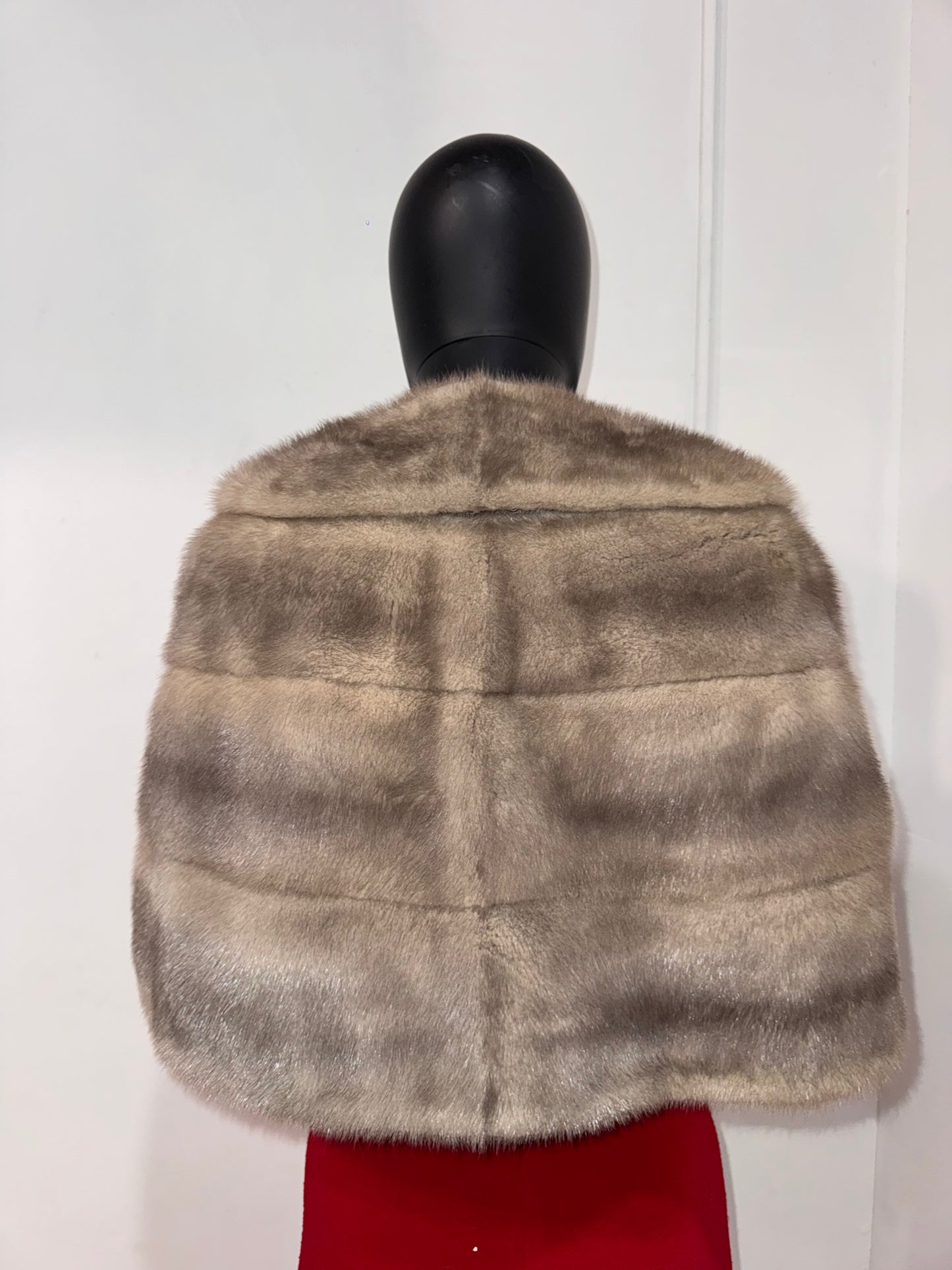 Vintage Silver Mink Bolero