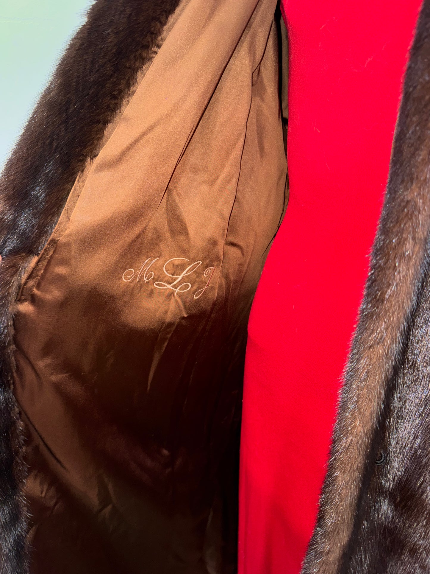 Vintage Brown Mink Fur