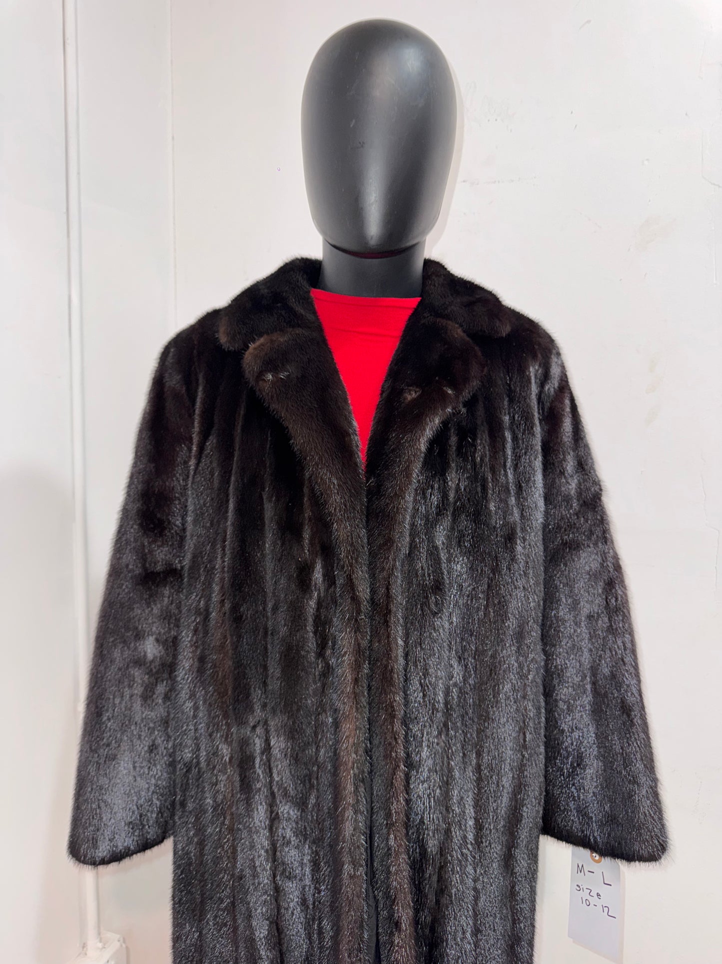 Vintage Black Mink