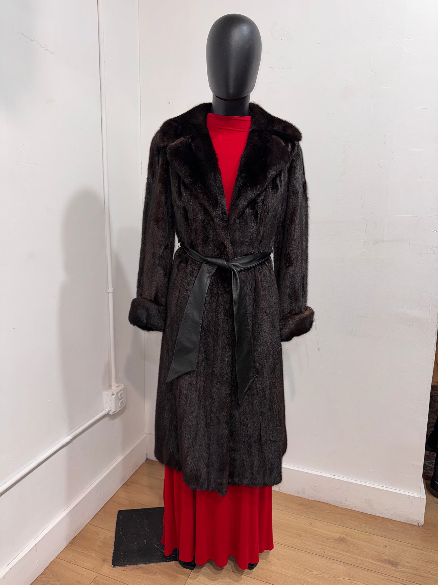 Vintage Belted Mink