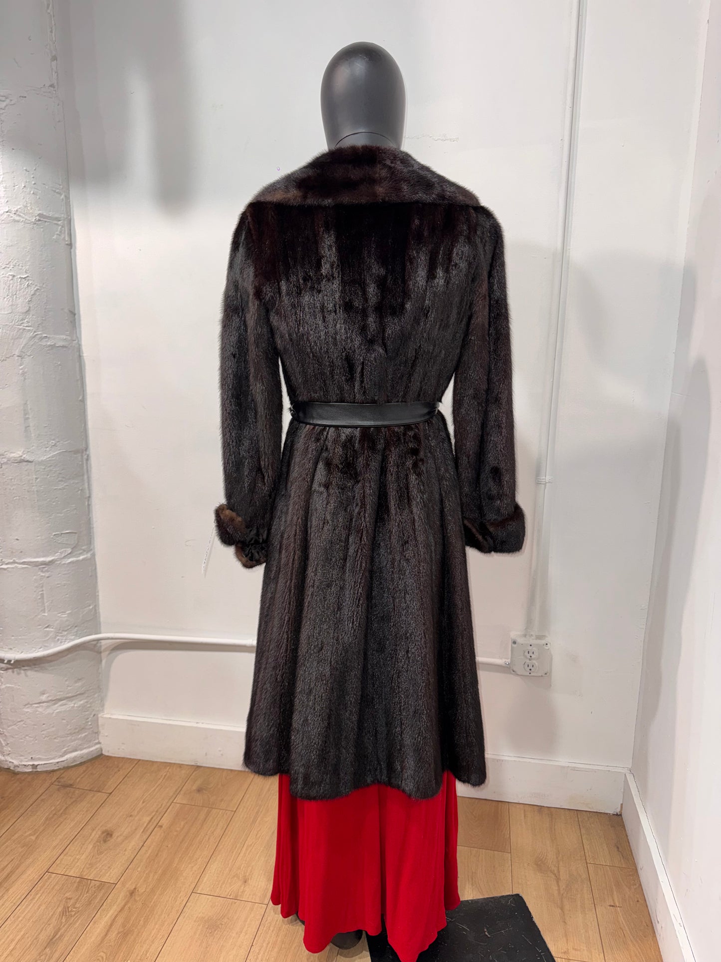 Vintage Belted Mink