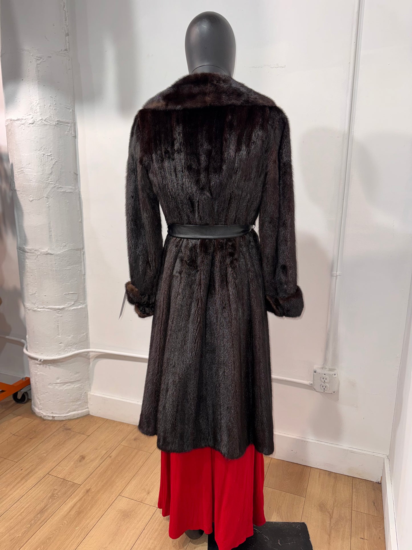 Vintage Belted Mink