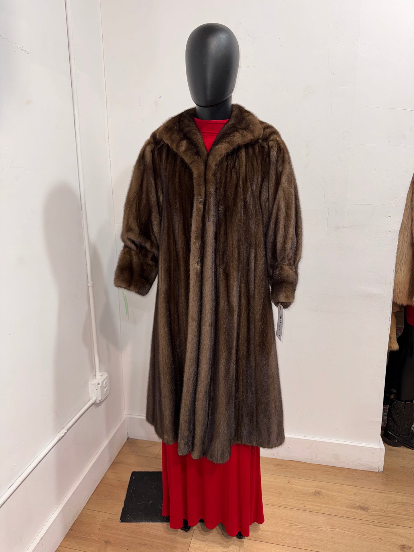 Vintage Whiskey Mink Fur