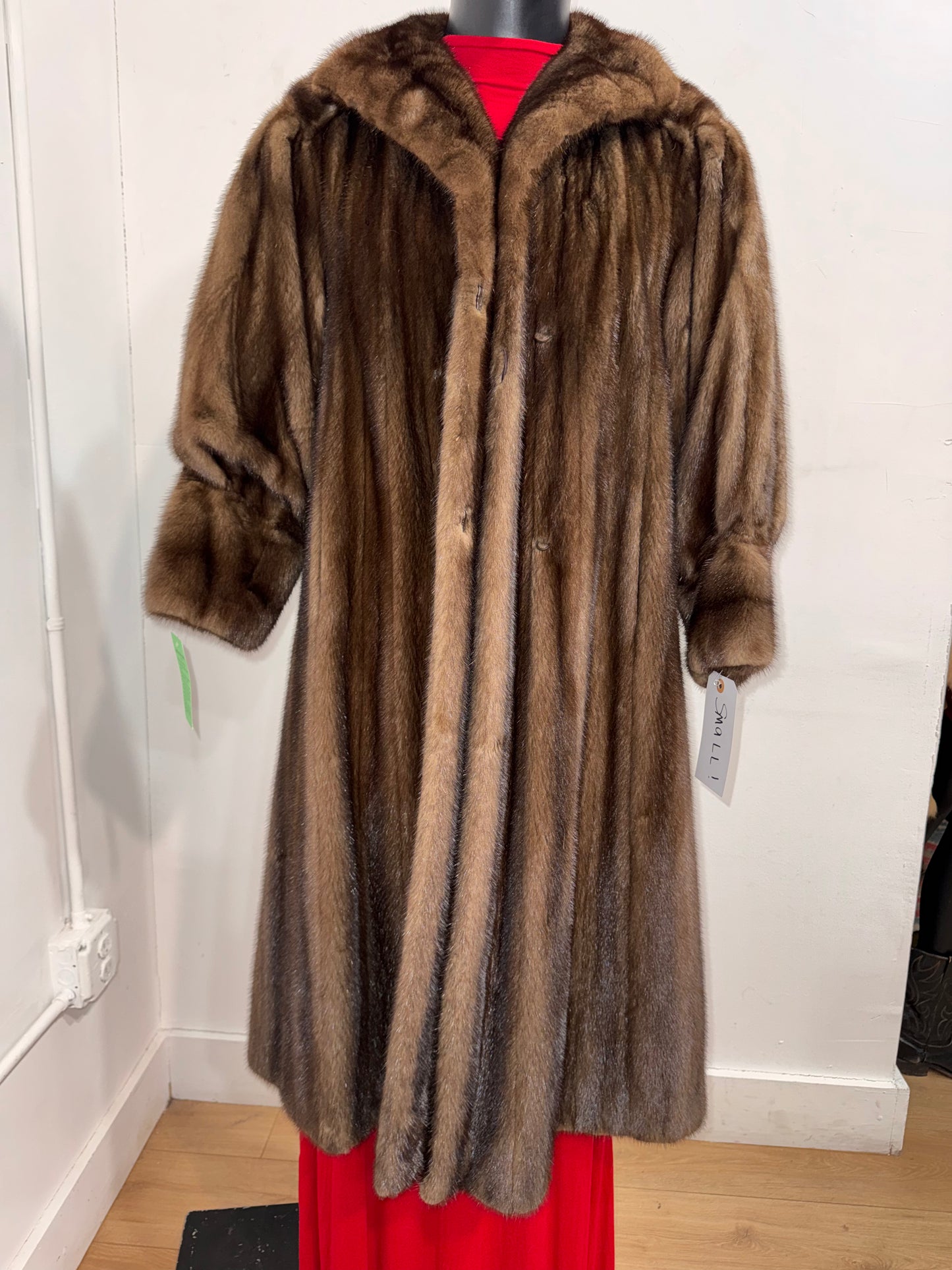 Vintage Whiskey Mink Fur