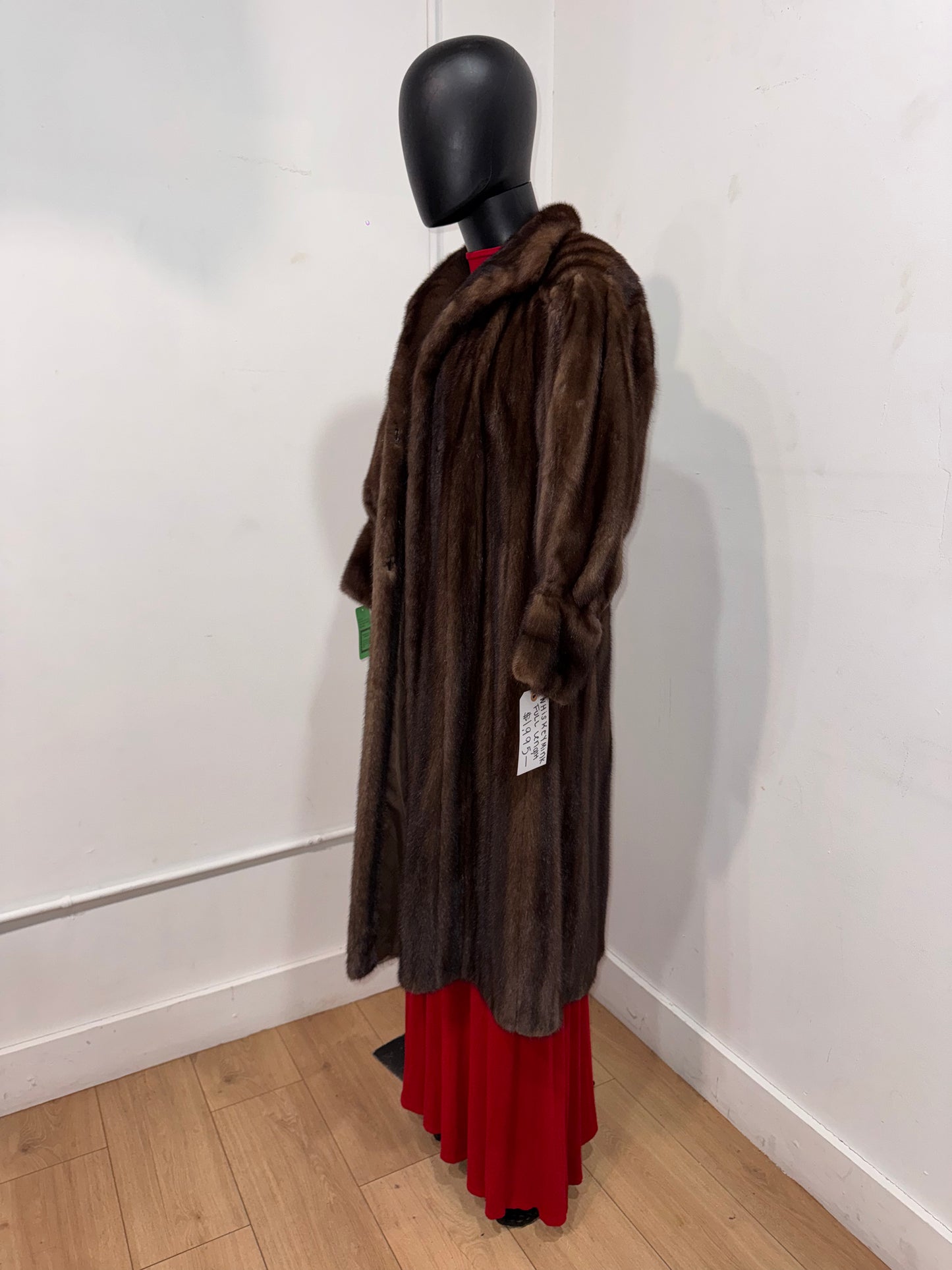 Vintage Whiskey Mink Fur