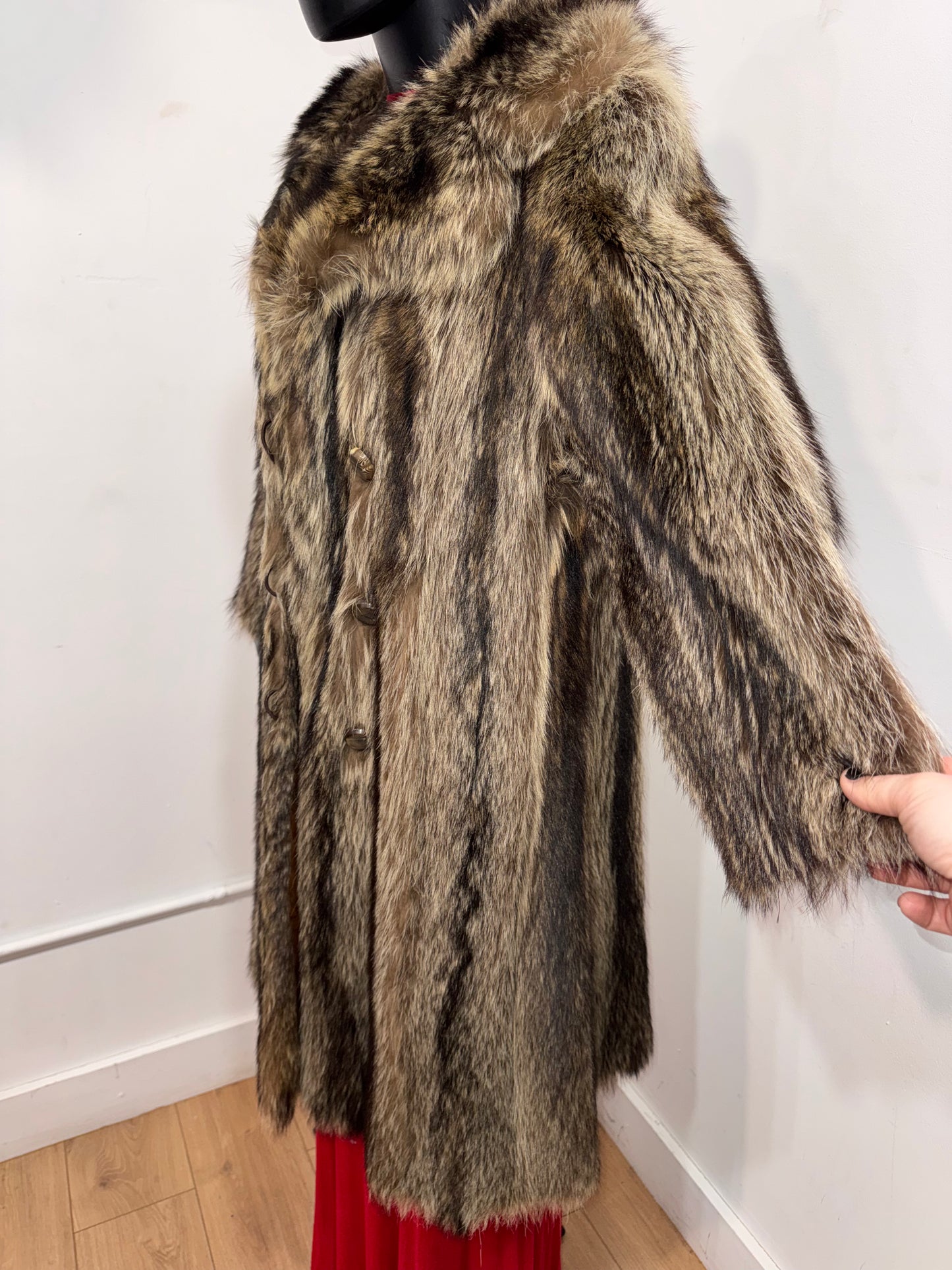 Vintage Racoon Fur