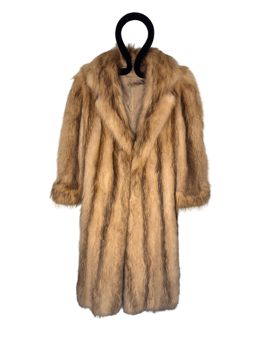 Vintage Tanuki Racoon Fur