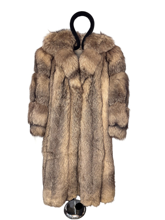 Vintage Silver Fox Fur