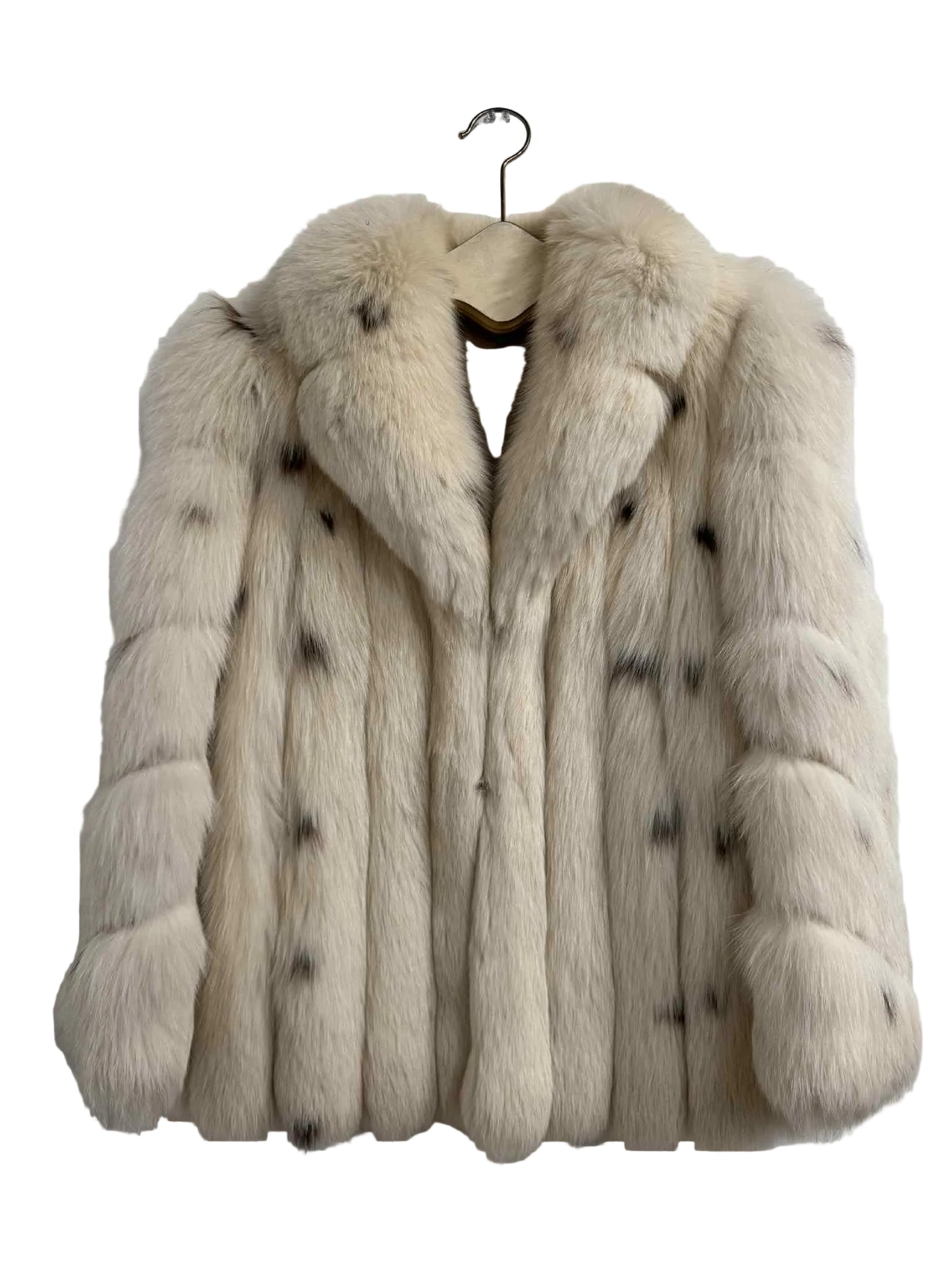 Spotted Fox Fur Jacket
